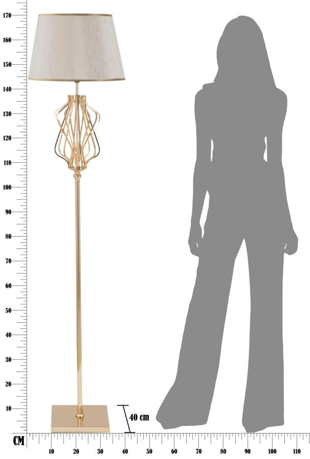 LAMPADA DA TERRA  GLAM X CM Ø 40X170