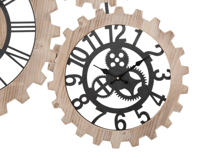 Orologio Da Muro 3 Ingranaggi cm 93X3X74H cm