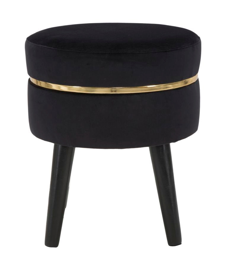 SGABELLO PARIS NERO CM Ø 35X40,5