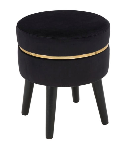 SGABELLO PARIS NERO CM Ø 35X40,5