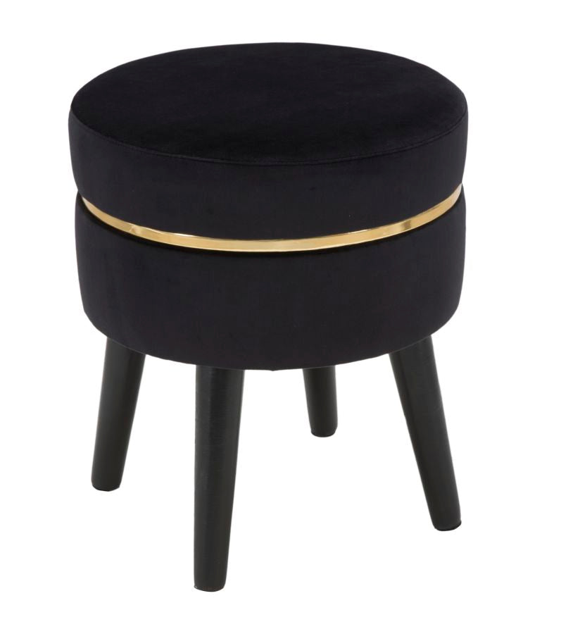 SGABELLO PARIS NERO CM Ø 35X40,5