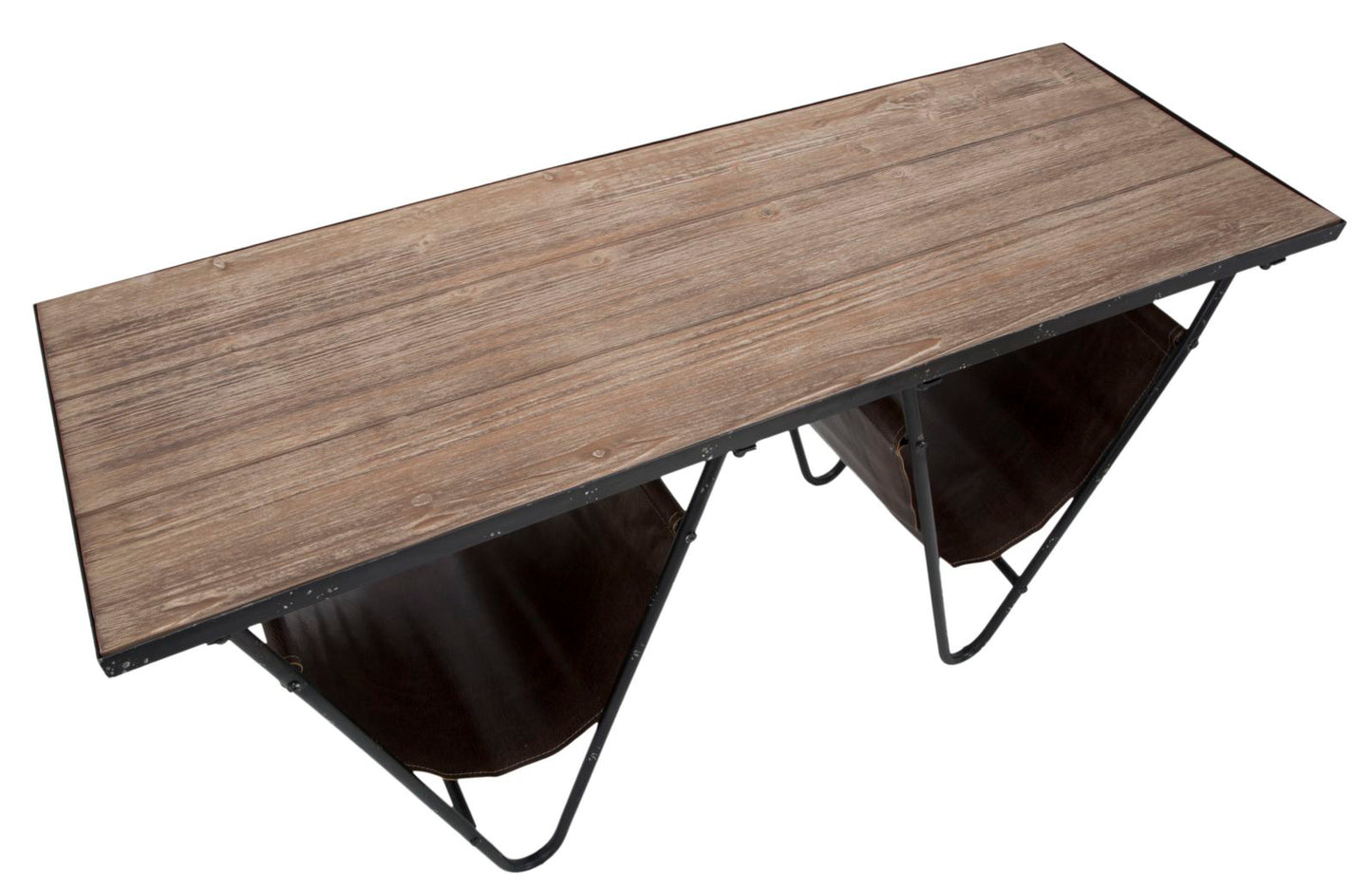 TAVOLINETTO P/GIORNALI "V" CM 120X43X62,5