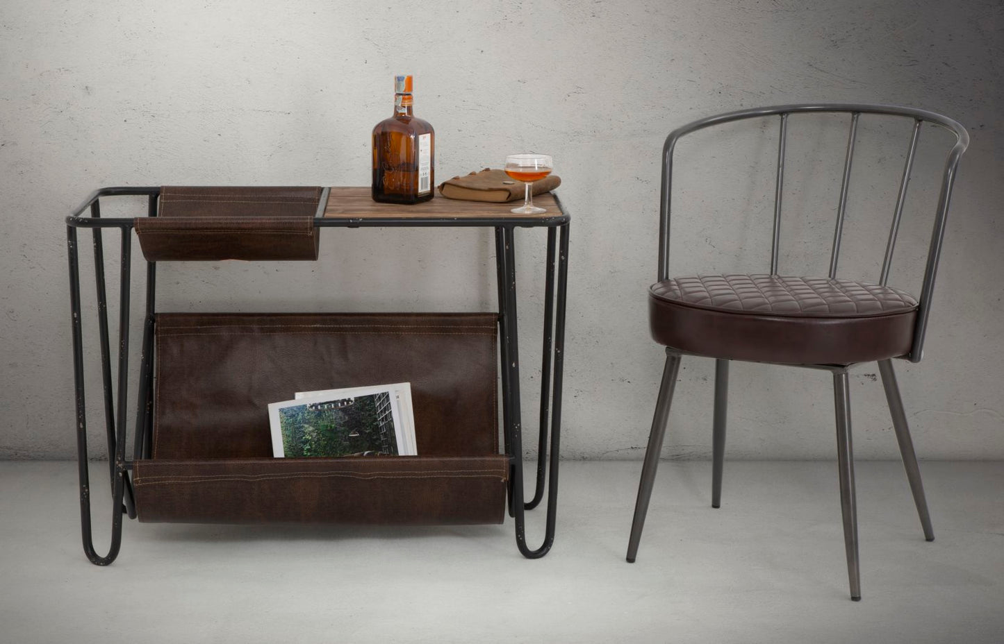 POLTRONA IRON LINE CM 52X58X75