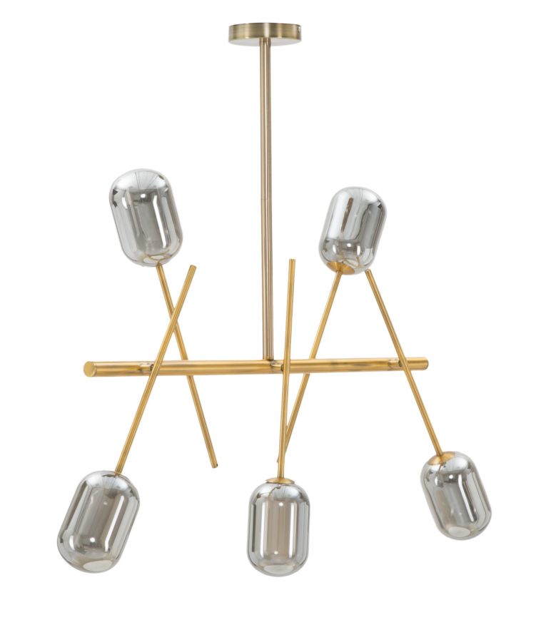LAMPADARIO GLAM GALAXY 100Lx10px80H cm