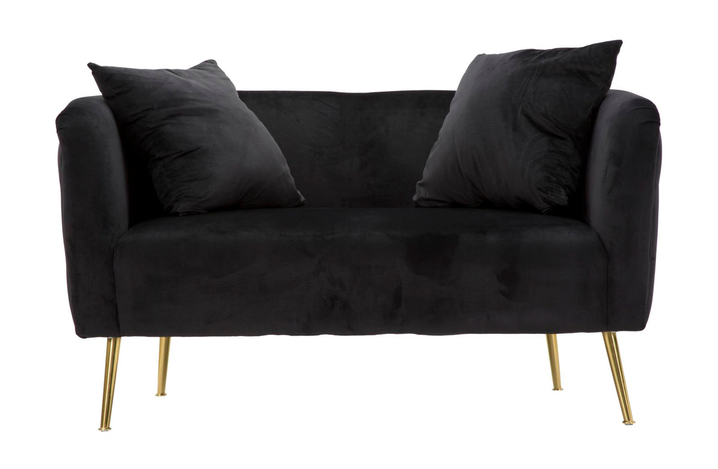 DIVANETTO BUCAREST NERO CM 127X74X71