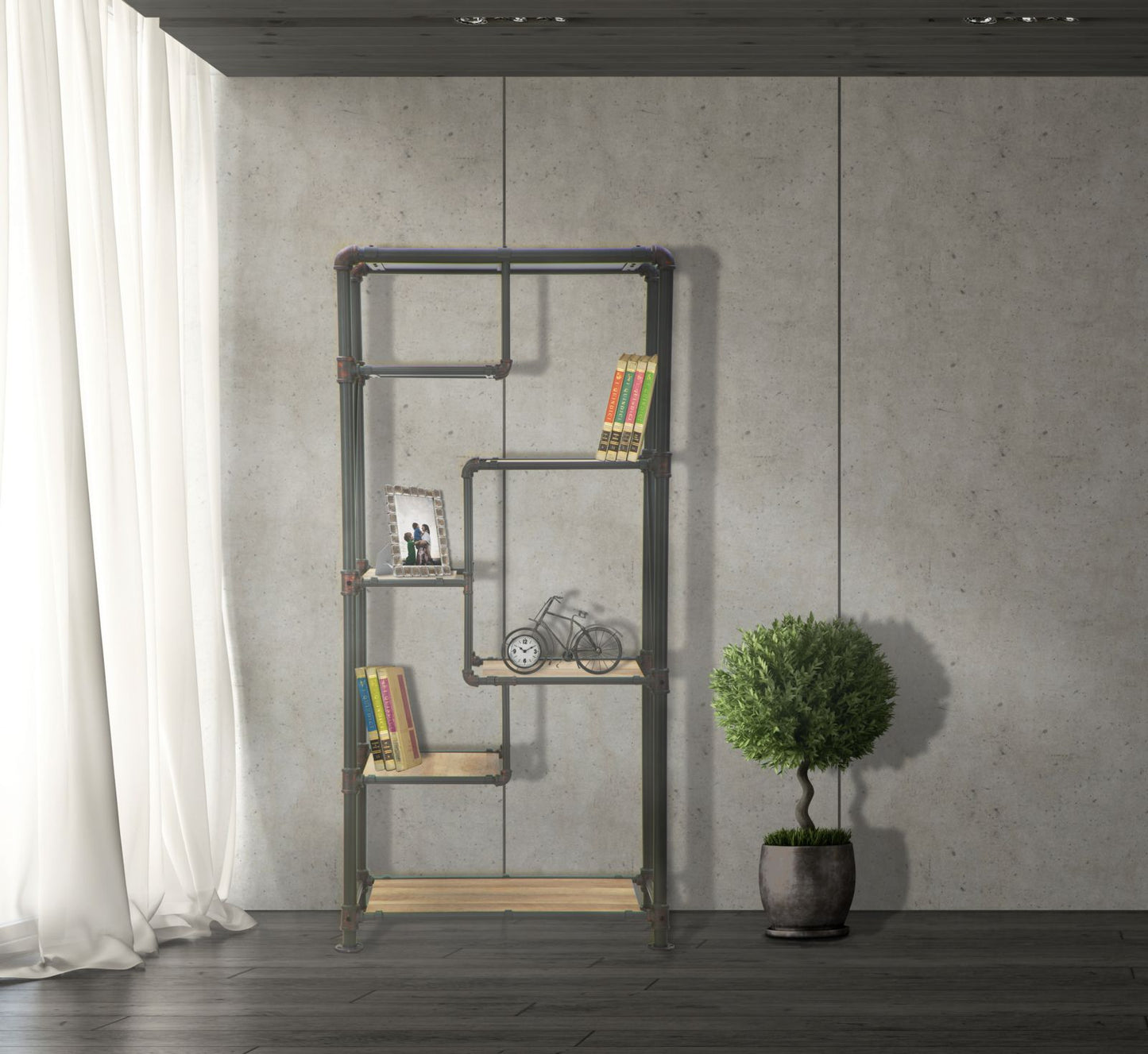 LIBRERIA MANHATTAN BIG 93Lx47px190H cm