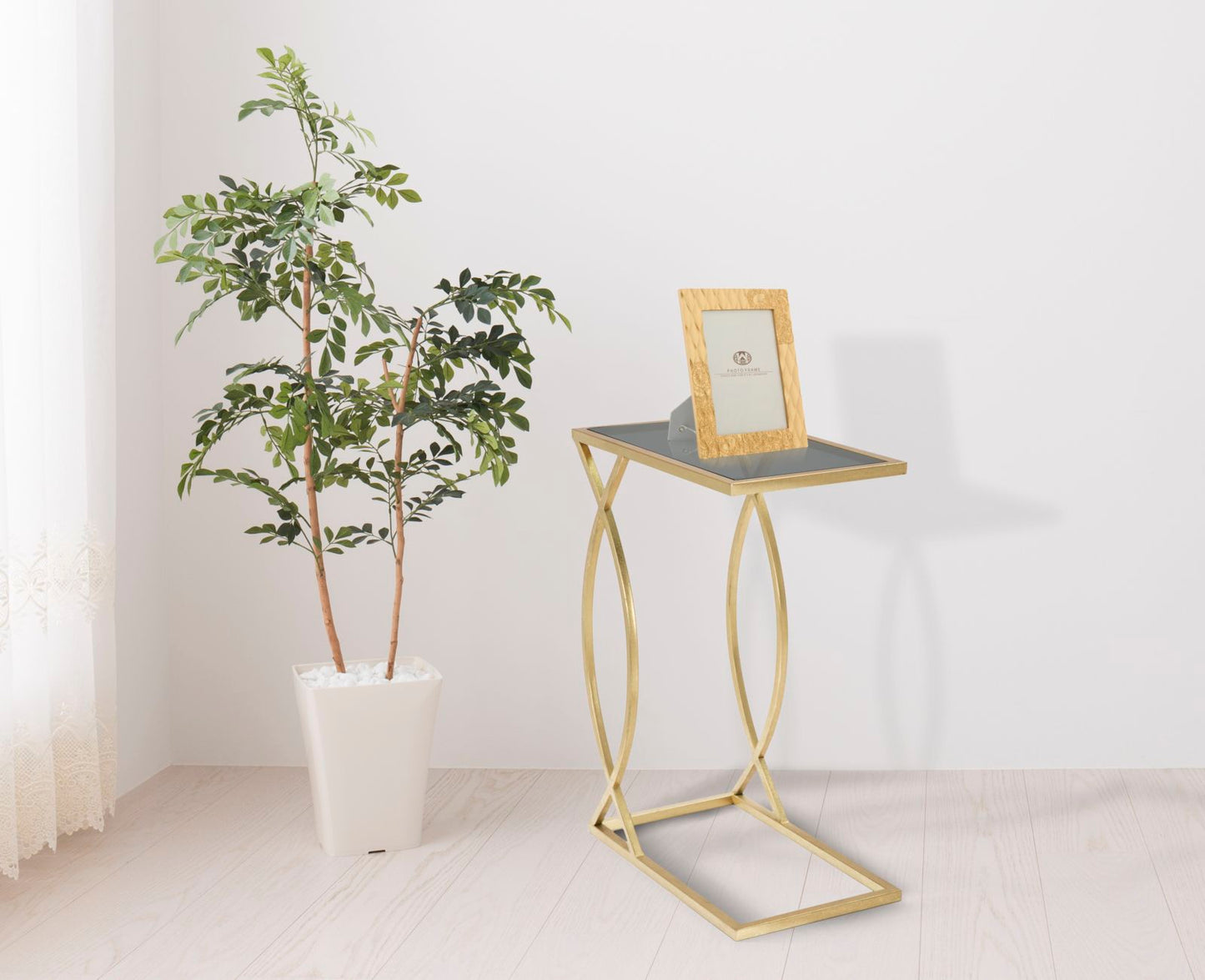 TAVOLINETTO DA DIVANO GLAM CM 45,5X25,5X60
