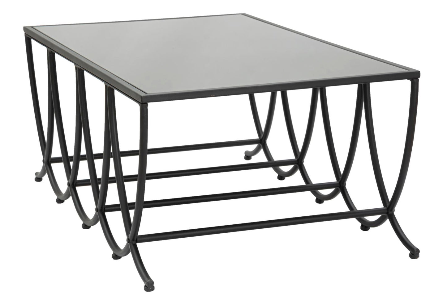 TAVOLO DA CAFFE' DARK CM 100X60X40H