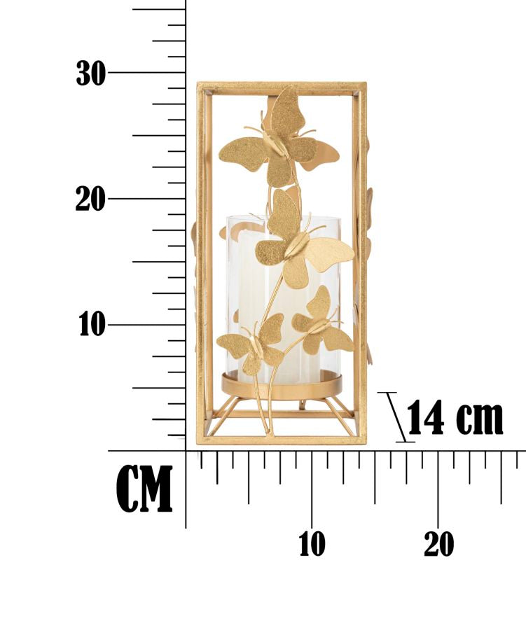 P/CAND GLAM BUTTERFLY CM 14X14X29