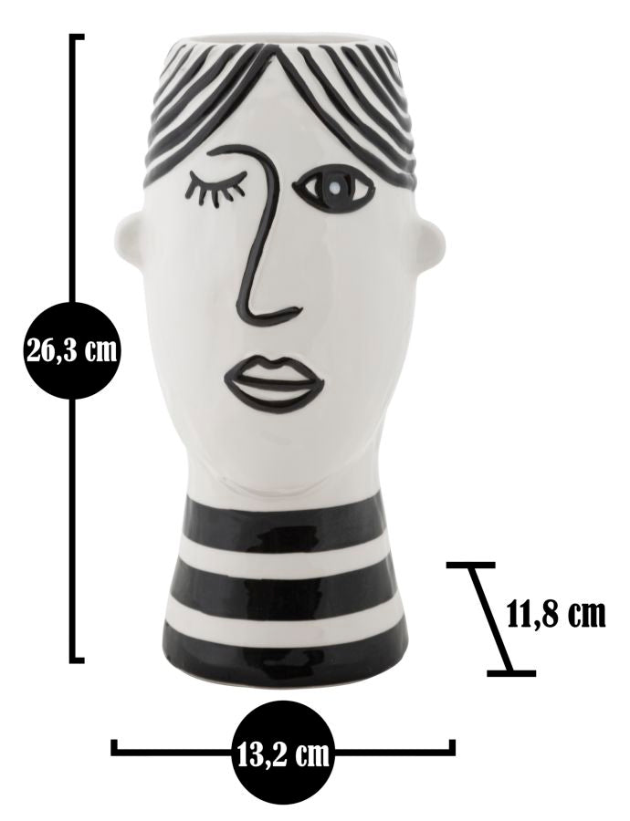 VASO FACE CM 13,2X11,8X26,3