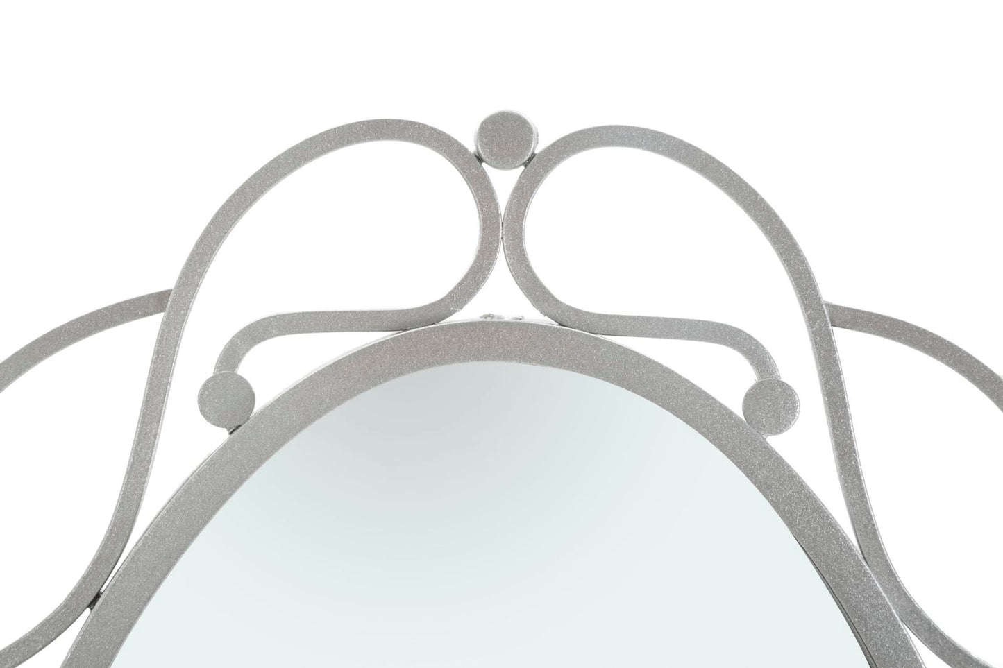 SPECCHIO OVAL SILVER CM 60X2,5X110