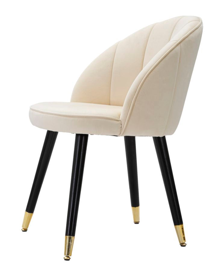 SEDIA LOTY CREMA CM 57X58X80