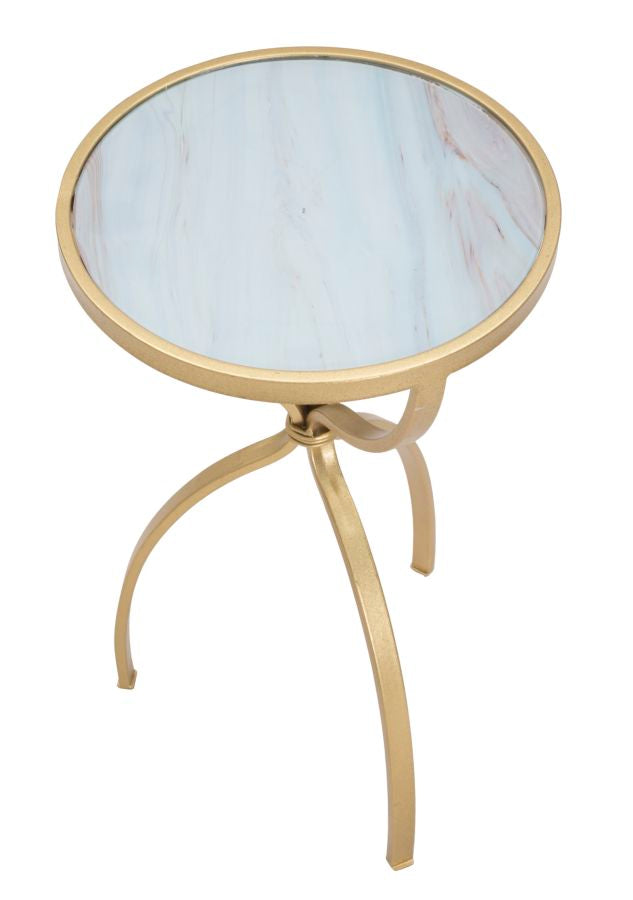 TAVOLINETTO GLAM TRIDH CM Ø 32,5X55H
