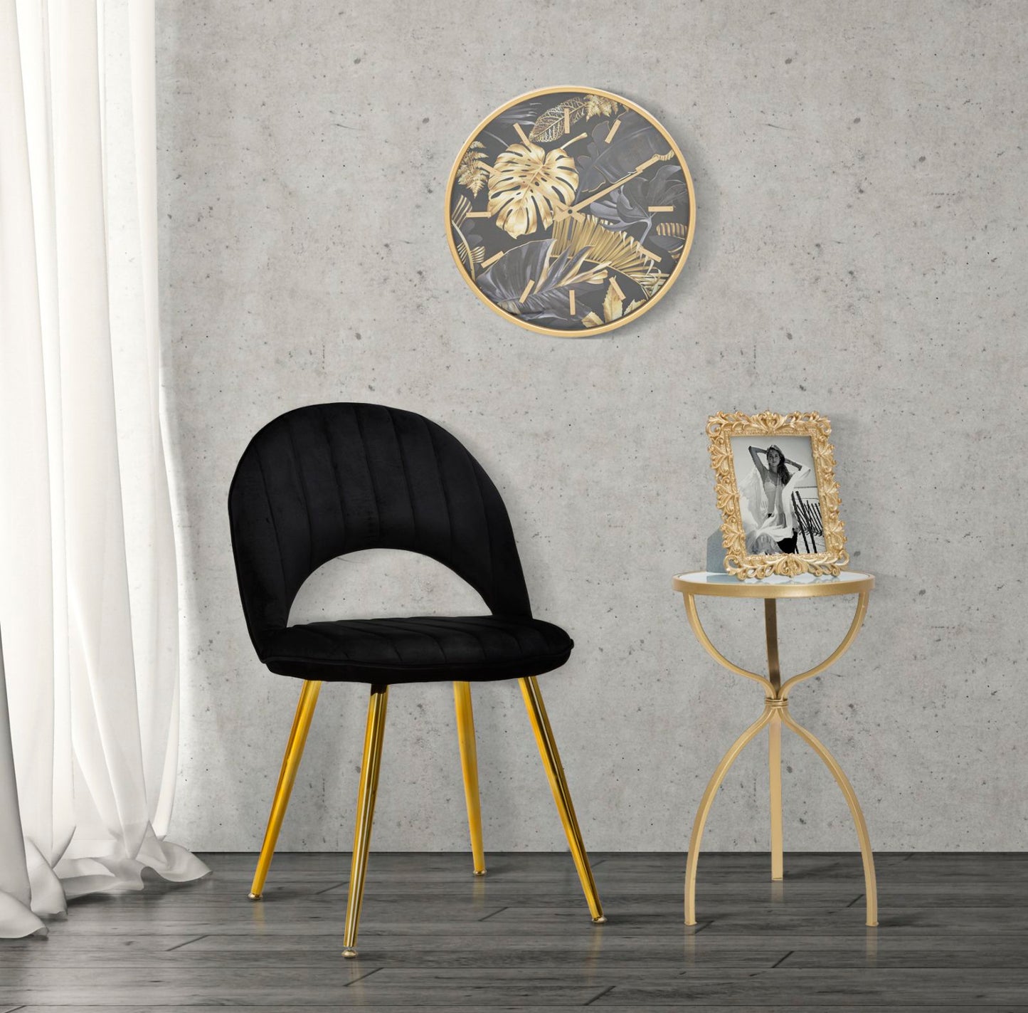 TAVOLINETTO GLAM TRIDH CM Ø 32,5X55H