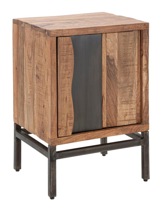 COMODINO YELLOWSTONE 44Lx40px64H cm (LEGNO DI ACACIA NILOTICA)