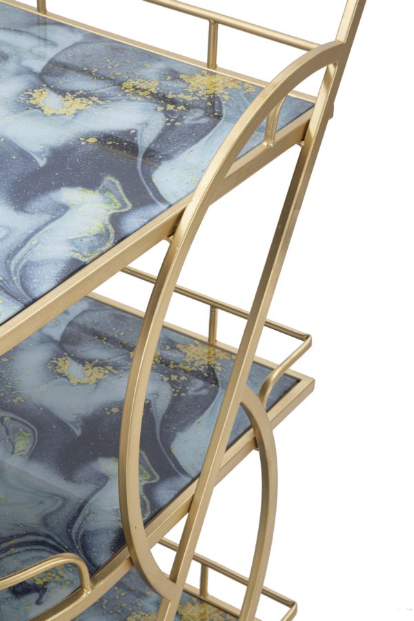 CARRELLO MARBLE GLASS MIX CM71X45,5X84,5