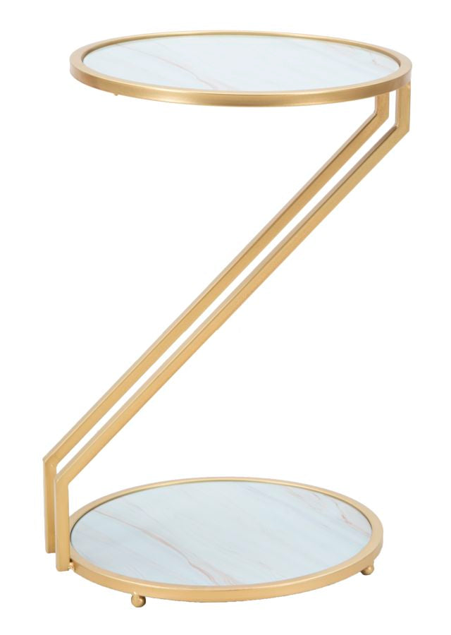 TAVOLINETTO GLAM Z Ø 35X55H cm