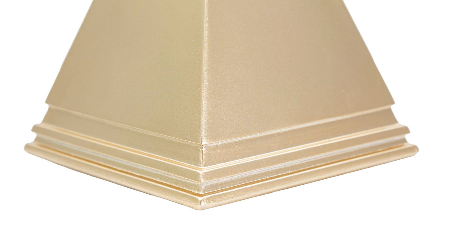 PIRAMIDE GOLD CM 11,5X11,5X15,5