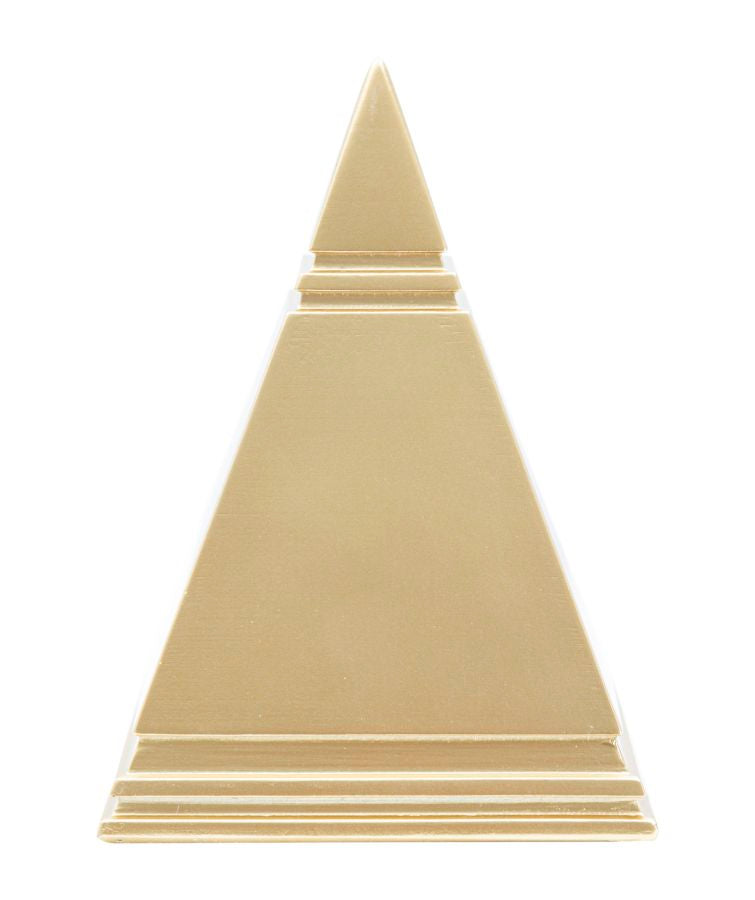 PIRAMIDE GOLD CM 11,5X11,5X15,5