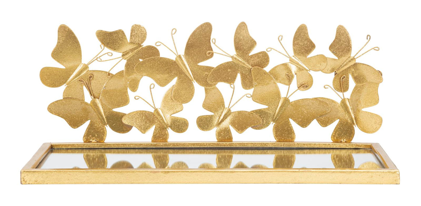COMODINI MENSOLE BUTTERFLIES COPPIA CM 43X19,2X16,5