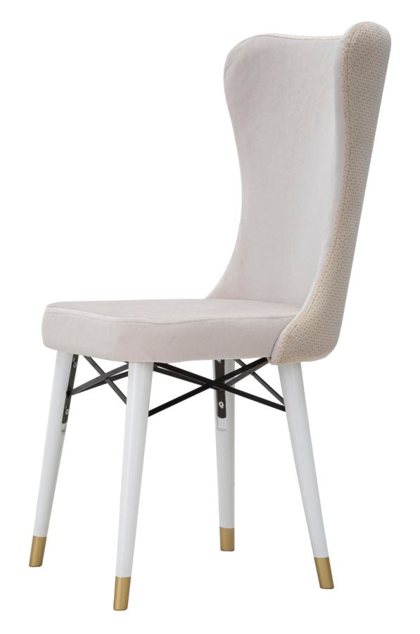 SEDIA MIMOZA CREMA 40Lx65px99H cm