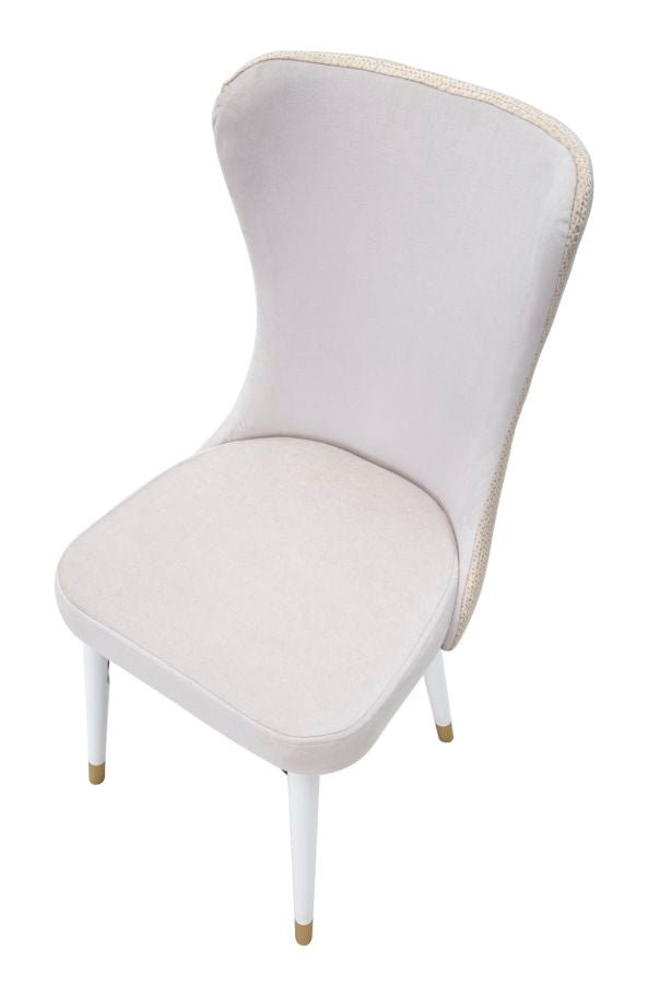 SEDIA MIMOZA CREMA 40Lx65px99H cm