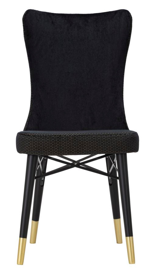 SEDIA MIMOZA NERA 40Lx65px99H cm