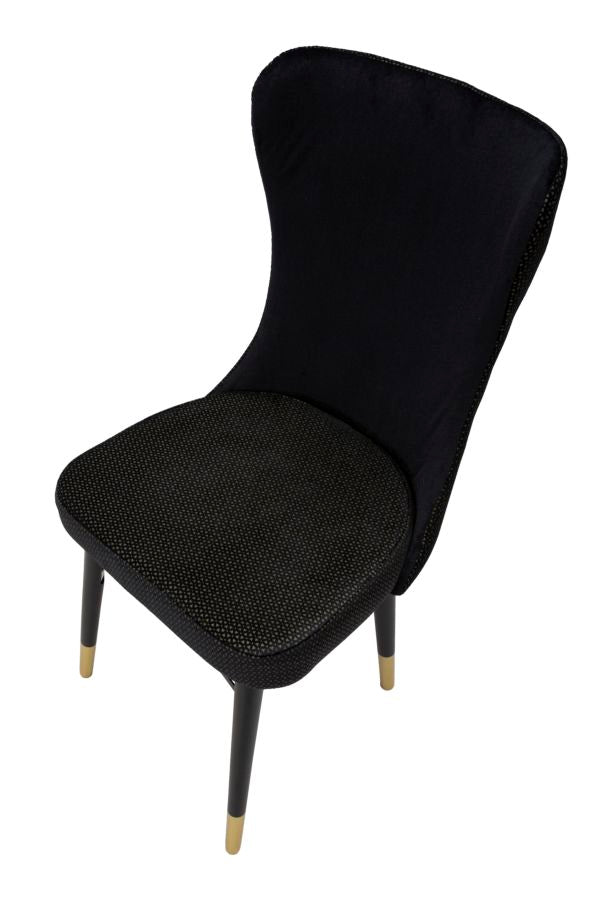 SEDIA MIMOZA NERA 40Lx65px99H cm