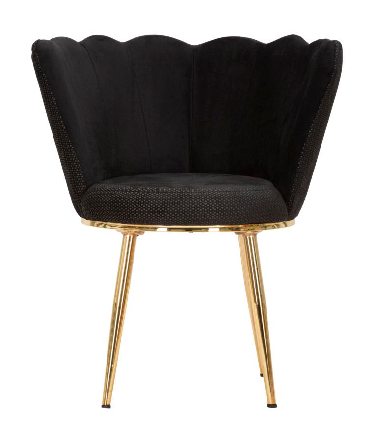 POLTRONA MINDY NERA CM 70X63X83