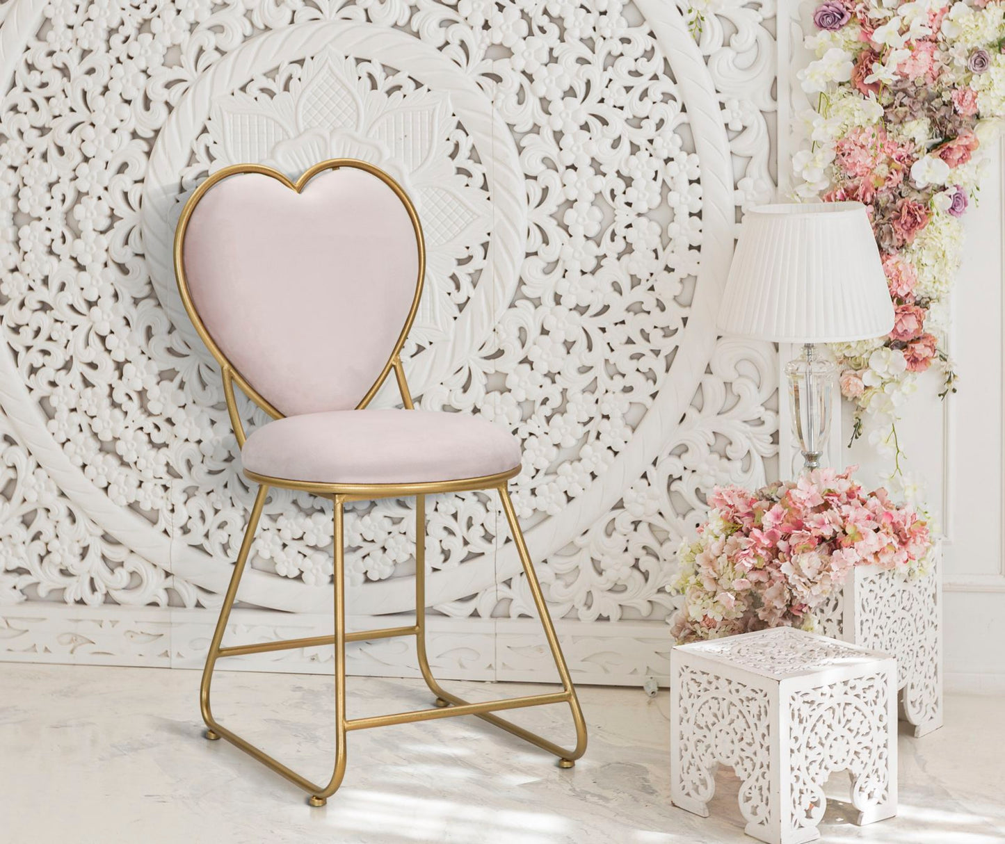 SEDIA HEART 37Lx47px80H cm