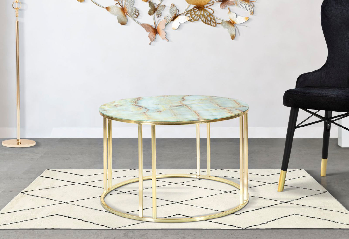TAVOLO DA CAFFE' SEPA CM Ø 75X48H
