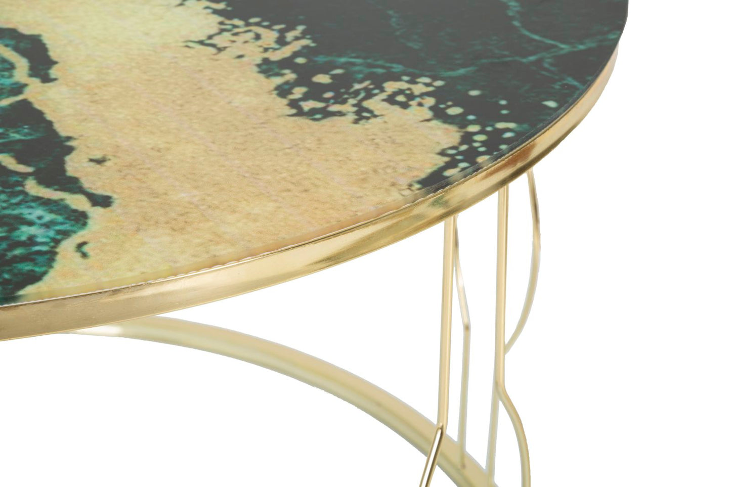 TAVOLO DA CAFFE' GREENY CM Ø 75X48H