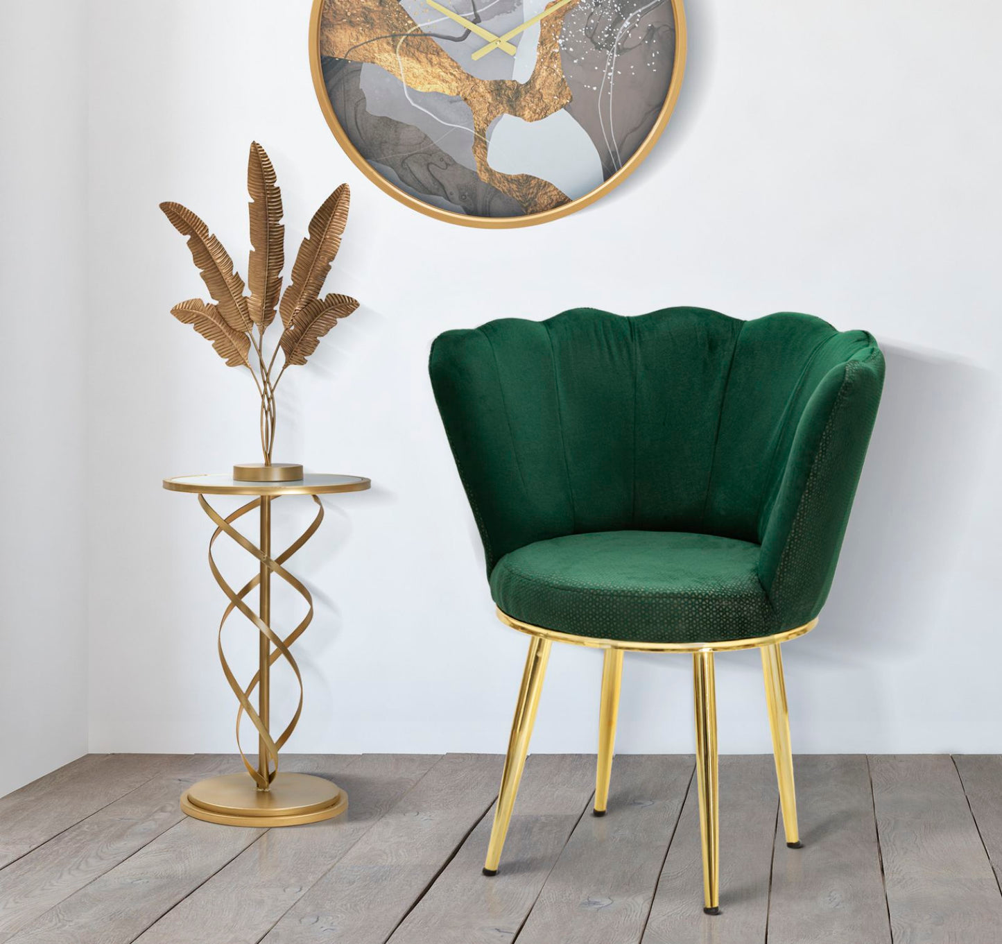 POLTRONA MINDY VERDE CM 70X63X83H