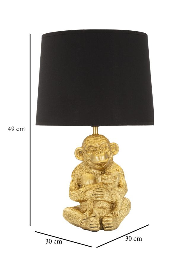 LAMPADA DA TAVOLO MONKEY MUM CM Ø 30X49