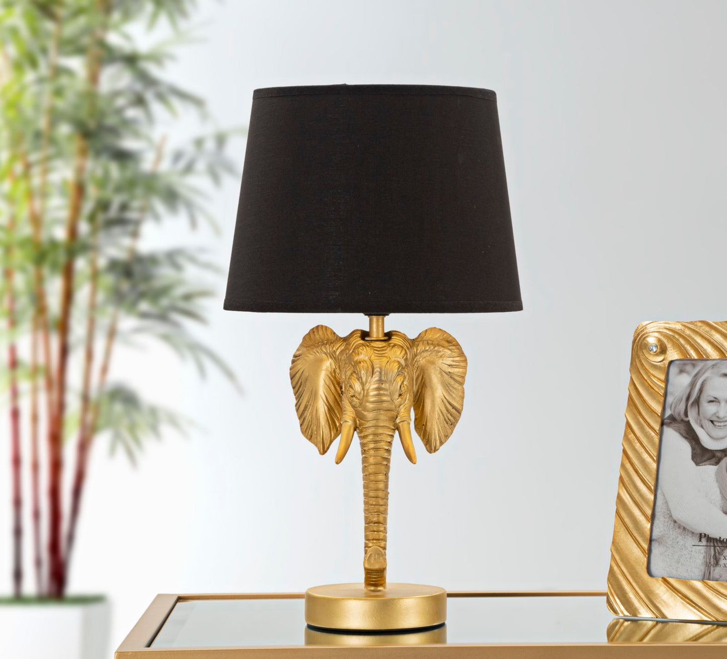 LAMPADA DA TAVOLO ELEFANTE CM Ø 25X43