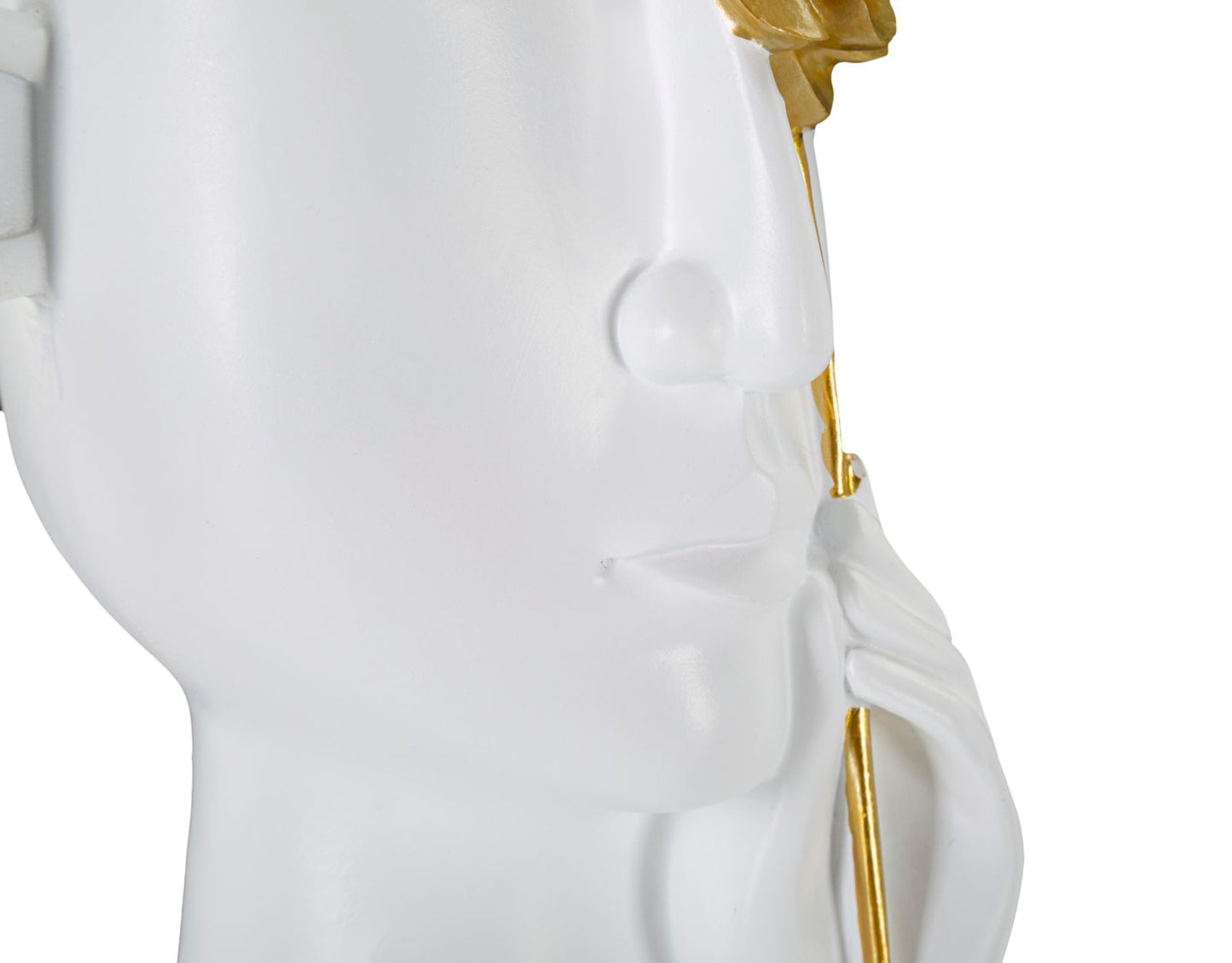 VASO FACE C/FIORE CM 14X13X27