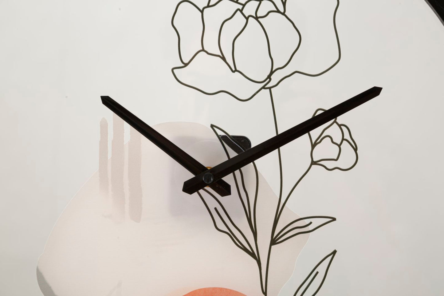 OROLOGIO DA MURO FLOWER -A- CM Ø 40X3,5
