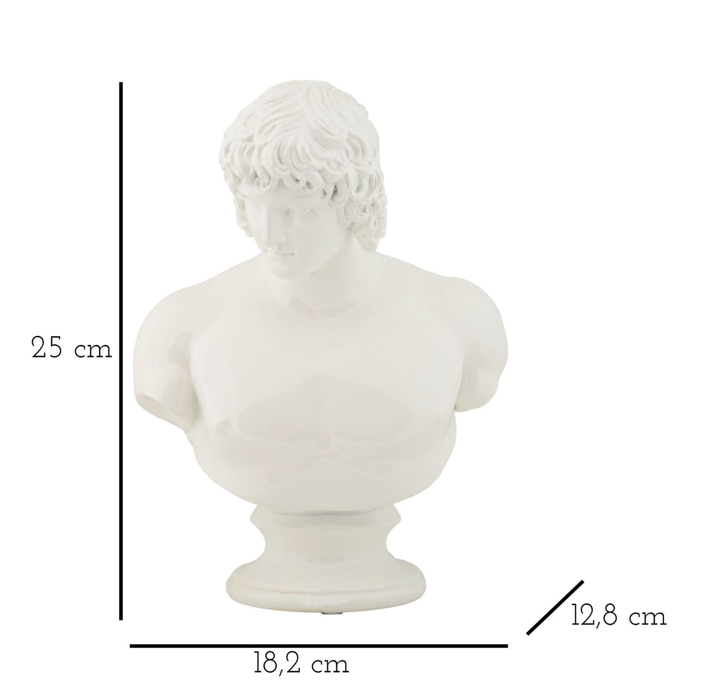 SCULTURA CENTURIONE CM 18,2X12,8X25