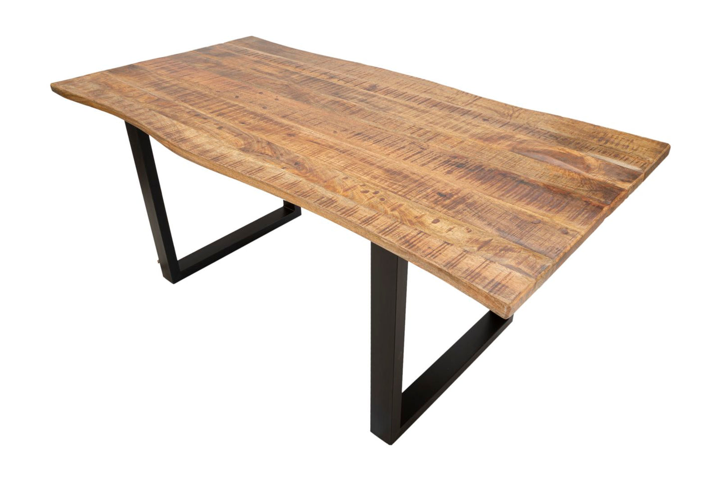 TAVOLO DA PRANZO ALLUNGABILE EDGE CM 180X90X77-LUNGHEZZA TOTALE 280 (LEGNO DI MANGO)