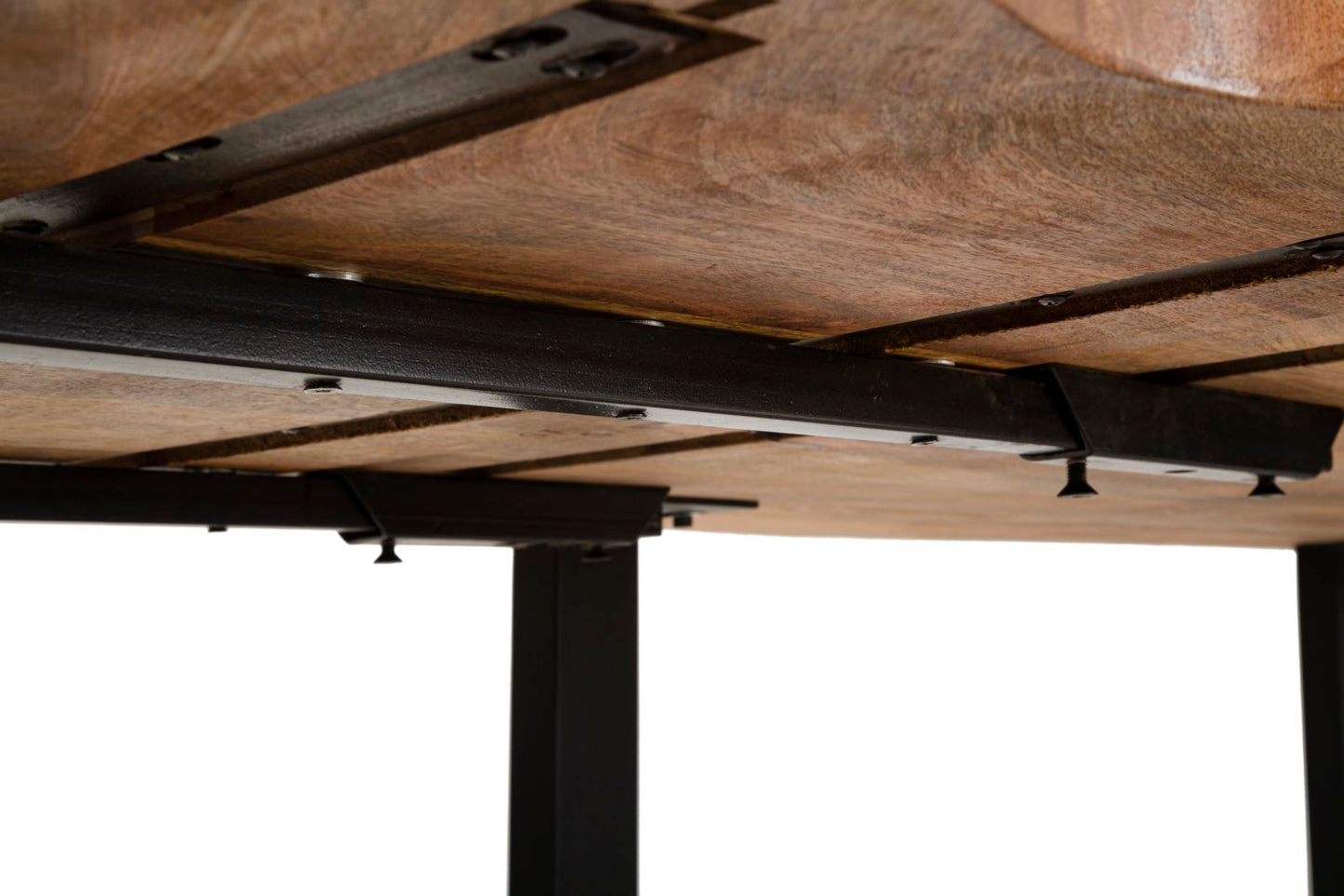 TAVOLO DA PRANZO ALLUNGABILE EDGE CM 180X90X77-LUNGHEZZA TOTALE 280 (LEGNO DI MANGO)