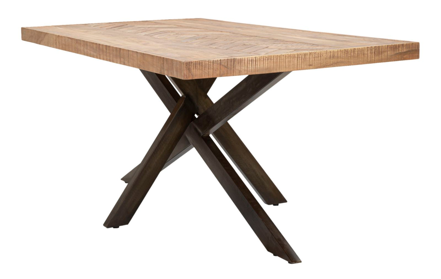 TAVOLO DA PRANZO X CM 180X90X77 (LEGNO DI ACACIA NICOLITICA)
