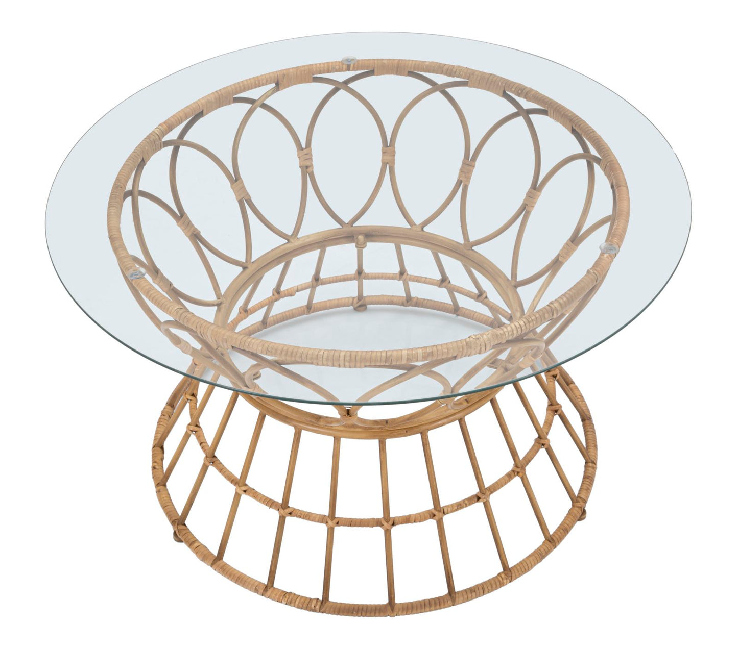 TAVOLO DA CAFFE' PANAMA CIRCLE CM Ø 75X44,5H