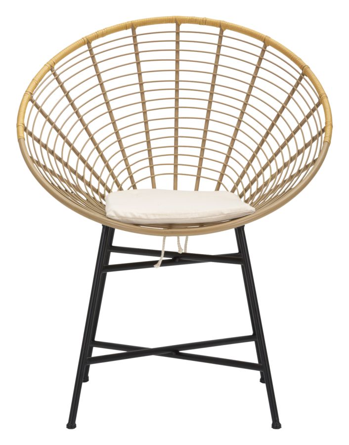 SEDIA PANAMA GRID C/CUSCINO CM 72X56,5X88H