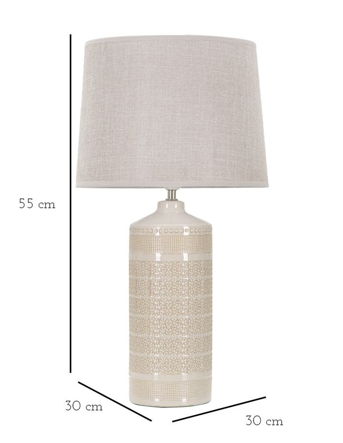 LAMPADA DA TAVOLO GRAPHS  CM Ø 30X55