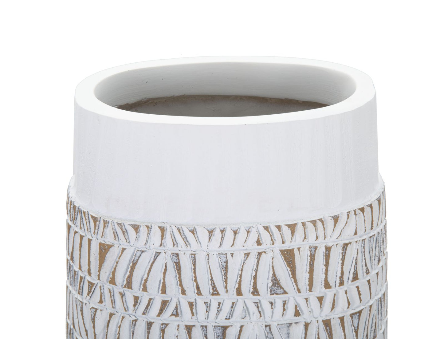 VASO RESINA NAIROBI OVAL CM 19X12X50