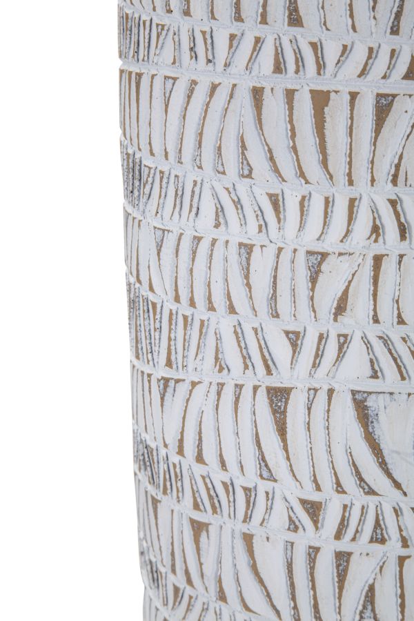 VASO RESINA NAIROBI OVAL CM 19X12X50