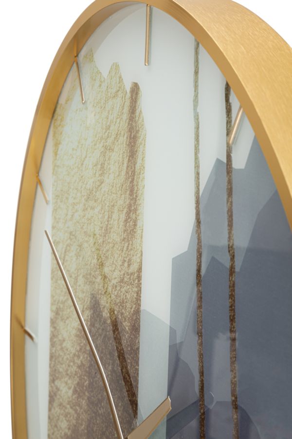 OROLOGIO GLASS MOTIF CM Ø 80X5