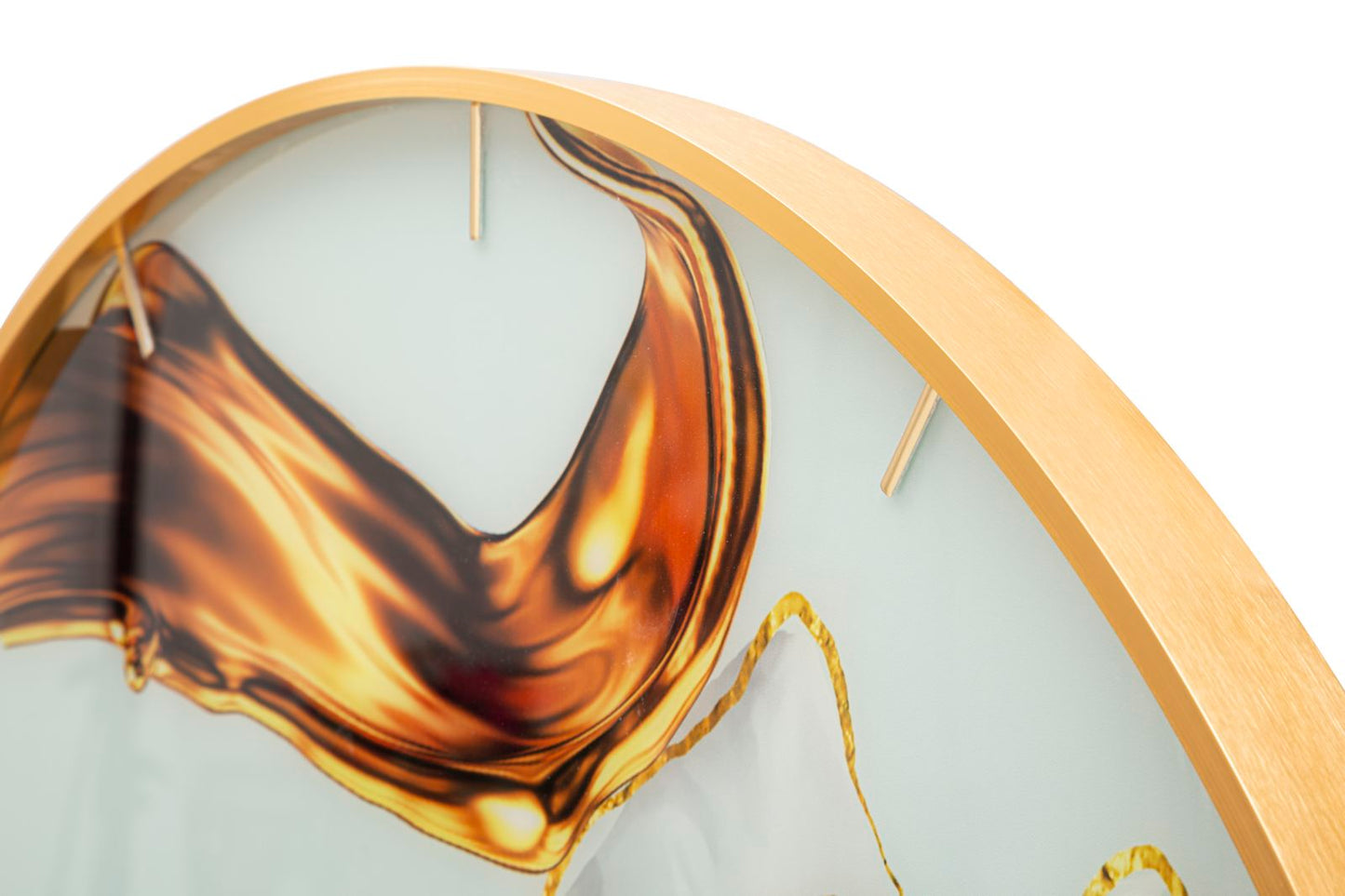 OROLOGIO GLASS ROSE CM Ø 80X5