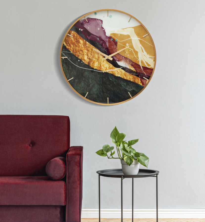 OROLOGIO GLASS MITY CM Ø 60X5