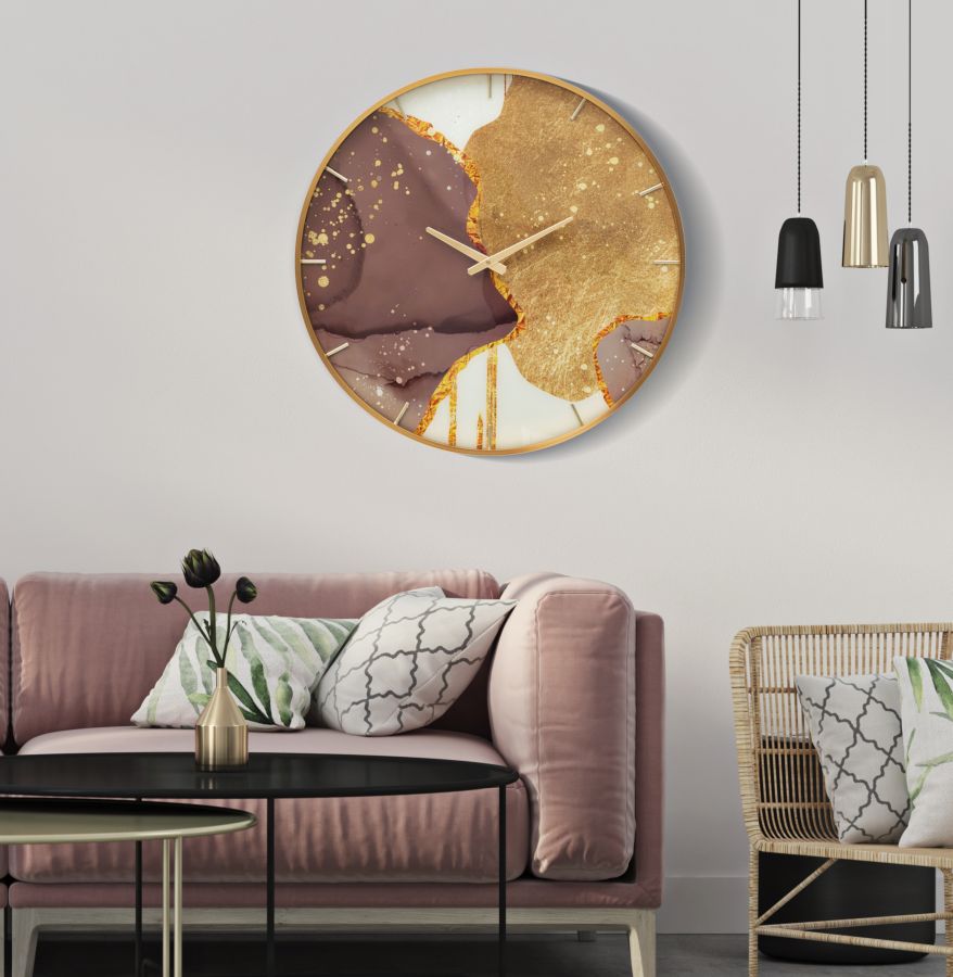 OROLOGIO GLASS GLODY CM Ø 80X5